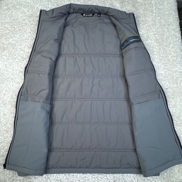 Travis Mathew Cold Bay Vest Embroidered Logo Gray - Picture 8 of 10